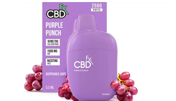 Purple Punch THC Vape Pen 1500m