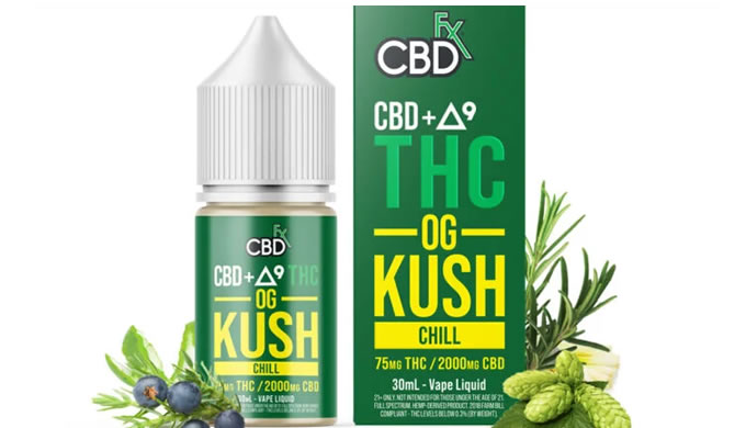 CBD + Delta-9 THC Vape Juice: O